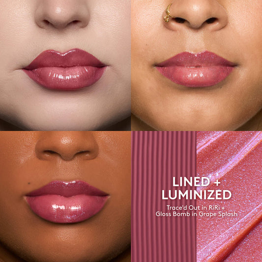 Lined + Luminized 2-Piece Lip Set