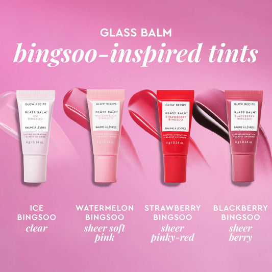 Mini Glass Balm Lip Collection Gift Set