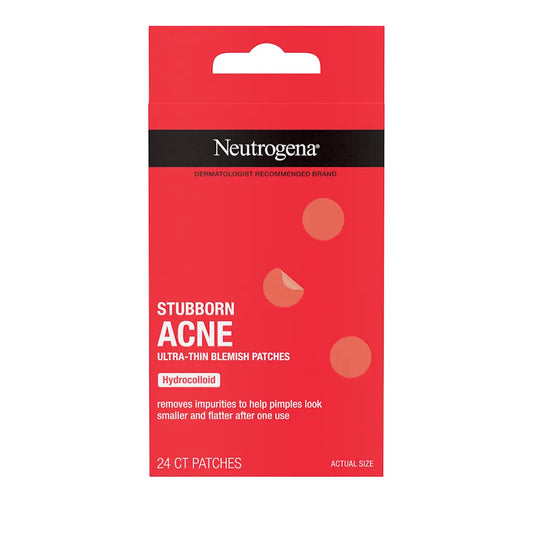 Neutrogena Stubborn Acne Ultra-Thin Blemish Patches, 24 Patches