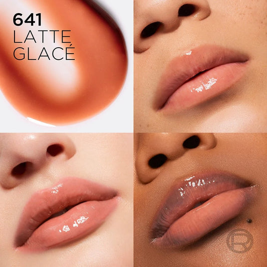 Plump Ambition Hyaluron Lip Oil - Latte Glace