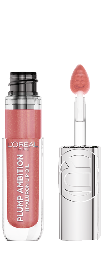 Plump Ambition Hyaluron Lip Oil - Nude Macaron